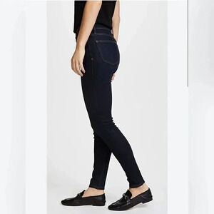 ♥️ Madewell ♥️| Dark Indigo 9" Mid Rise Skinny Jean's sz 27